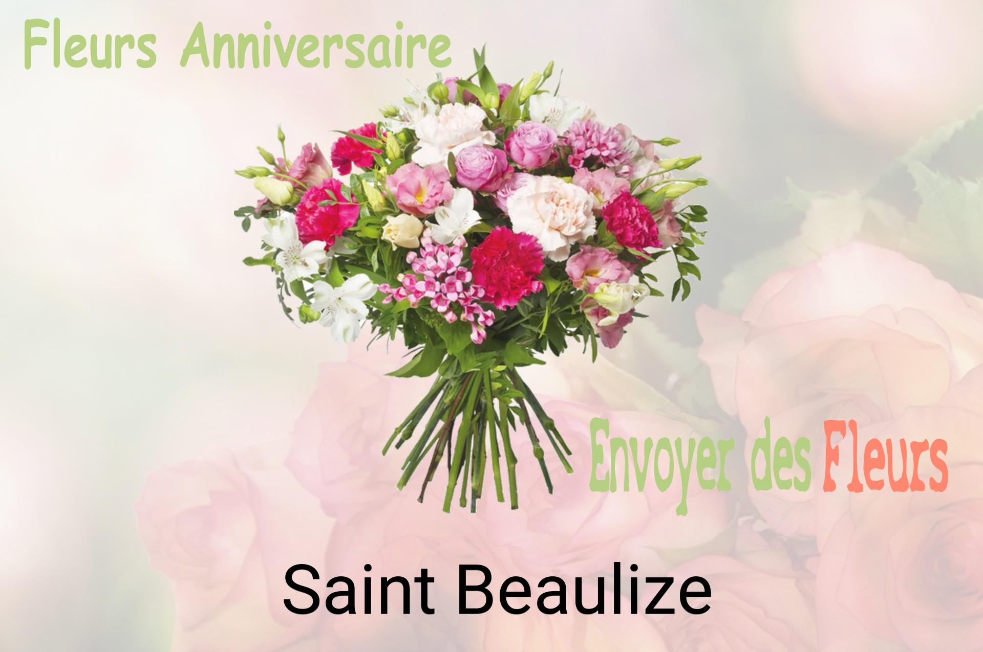 Bouquet de fleurs d’anniversaire livré à Saint-Beaulize